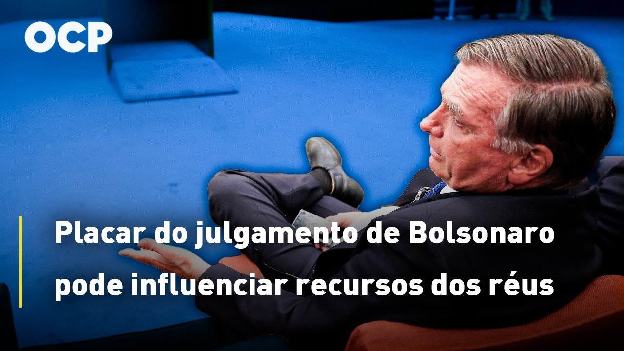 Placar do julgamento de Bolsonaro pode influenciar recursos dos réus
