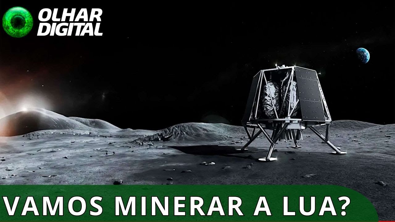 Tem empresa pagando pela mineração da Lua - e essa tecnologia ainda nem existe!