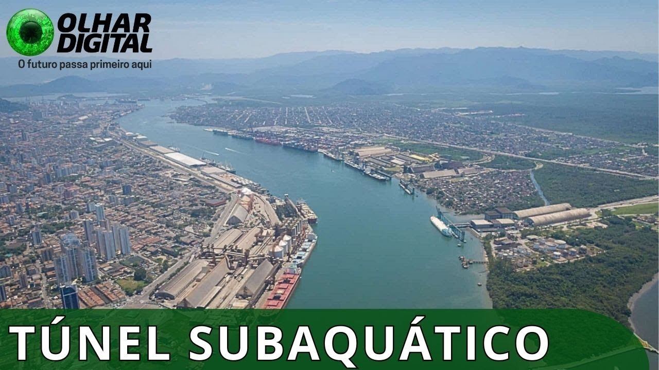 R$ 6,8 bilhões: O túnel que vai mudar o litoral de São Paulo.