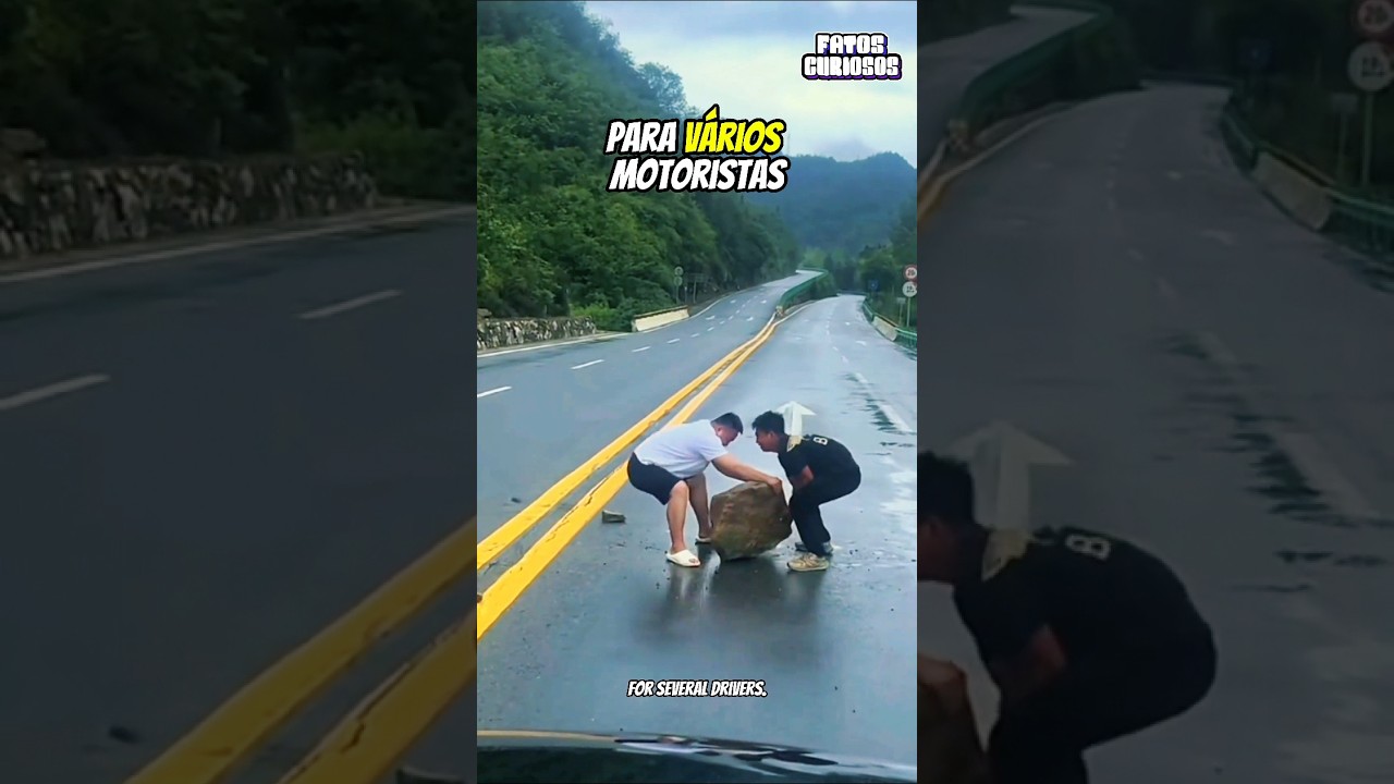 O NOBRE ATO DE HEROÍSMO DESSES MOTORISTAS SALVARAM A VIDA DE VARIAS PESSOAS