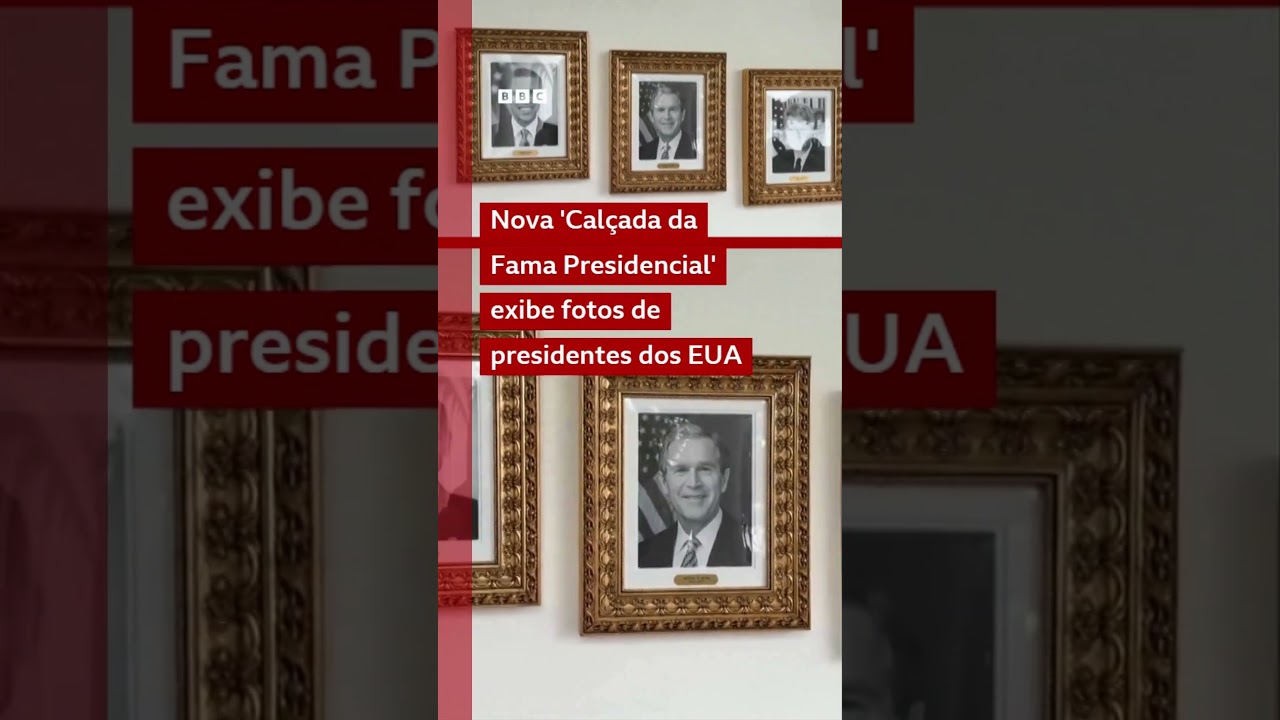 Retrato de Biden é trocado por 'caneta automática' na Casa Branca