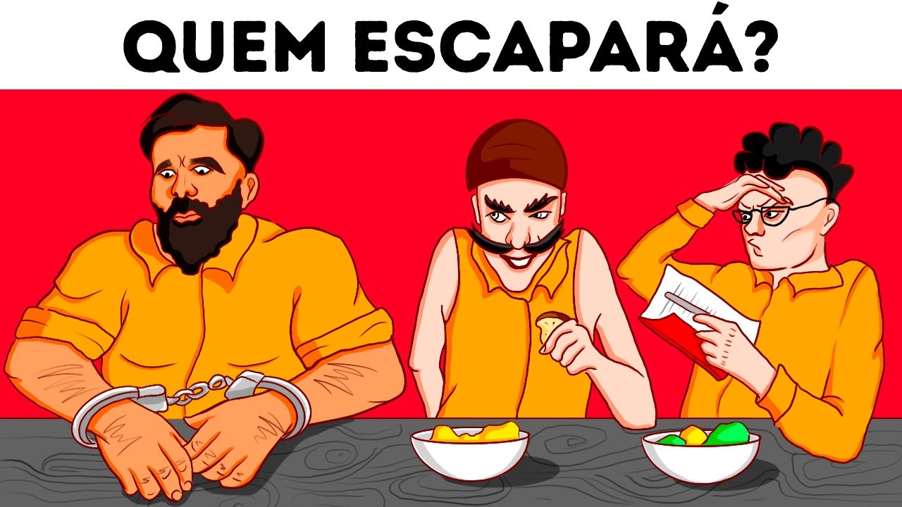 Se você cometer um erro nestes enigmas, estará acabado