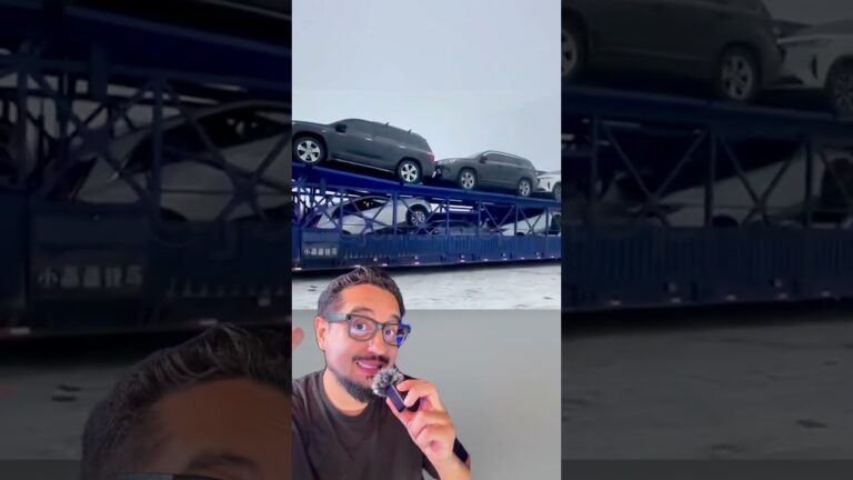 Ser motorista de caminhão cegonha na China não é pra qualquer um