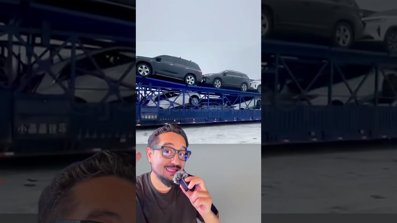 Ser motorista de caminhão cegonha na China não é pra qualquer um