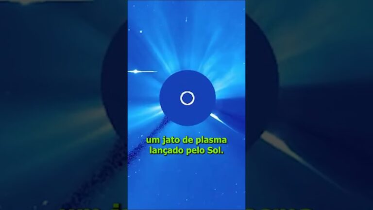 Sol dispara “tiro” de plasma contra visitante interestelar
