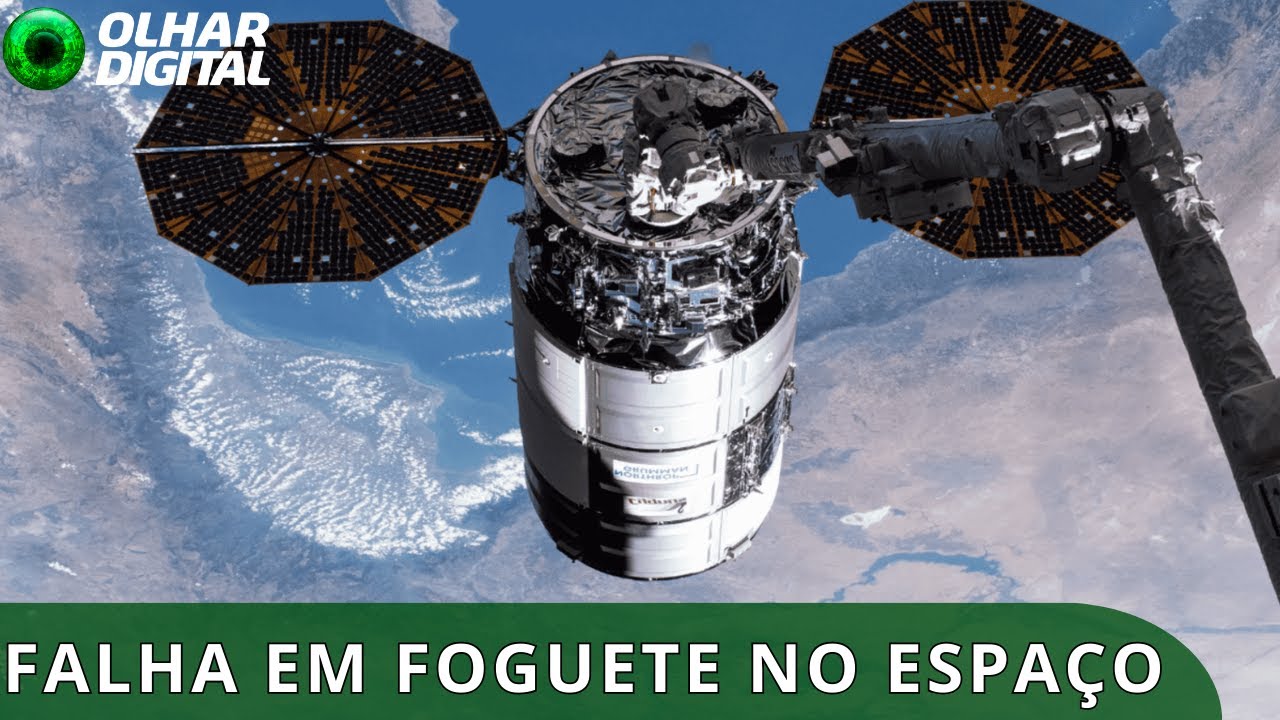 Motor de nave falha e atrasa entrega de carga da NASA à Estação Espacial