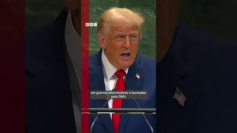 Trump: 'Eu deveria ganhar o Nobel da Paz'