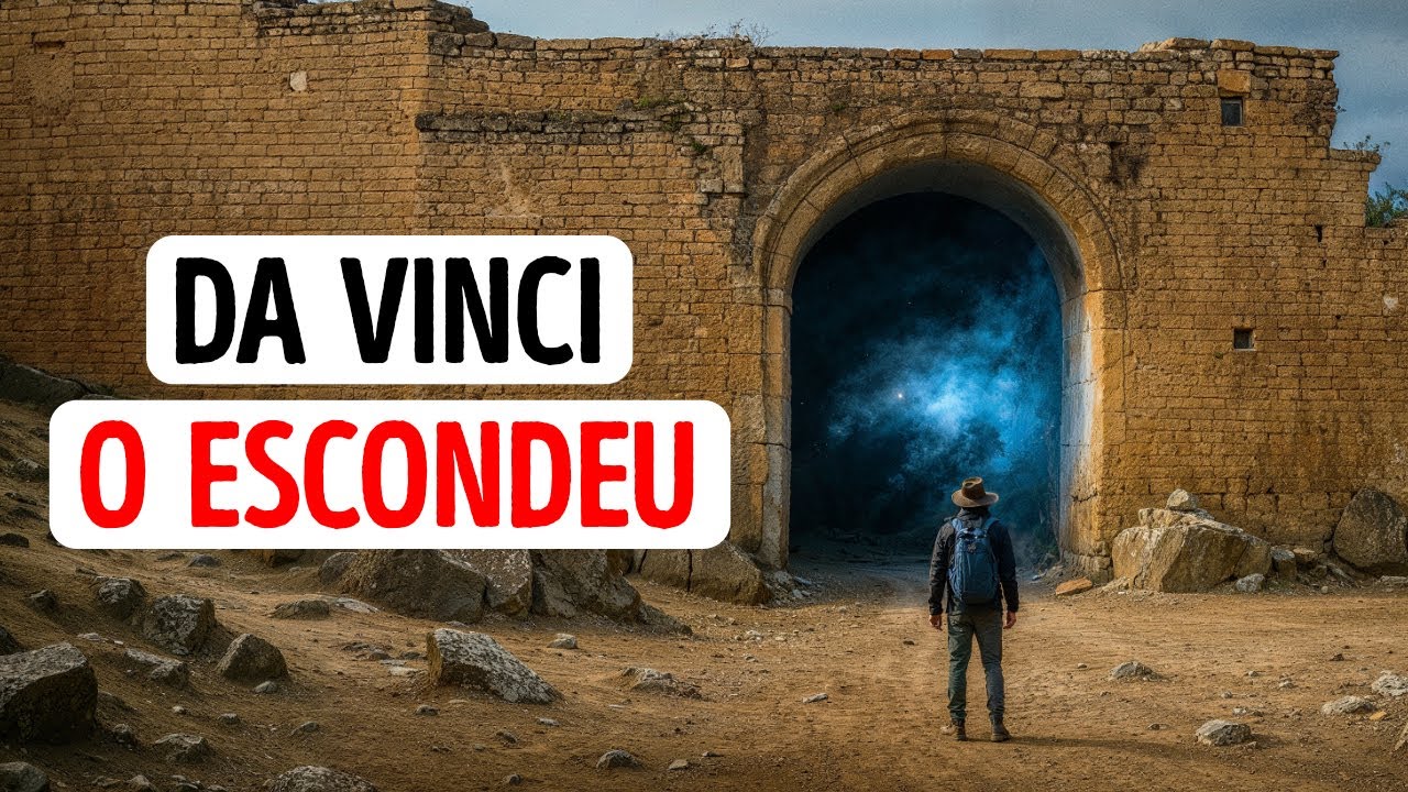 Encontraram túneis de um esboço de Da Vinci - e a verdade por trás de sua genialidade