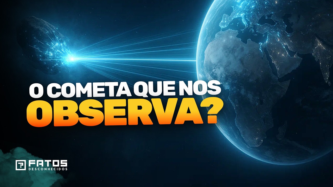 O 3I/ATLAS está nos ouvindo, reagindo e se comunicando! Nova teoria chocante.
