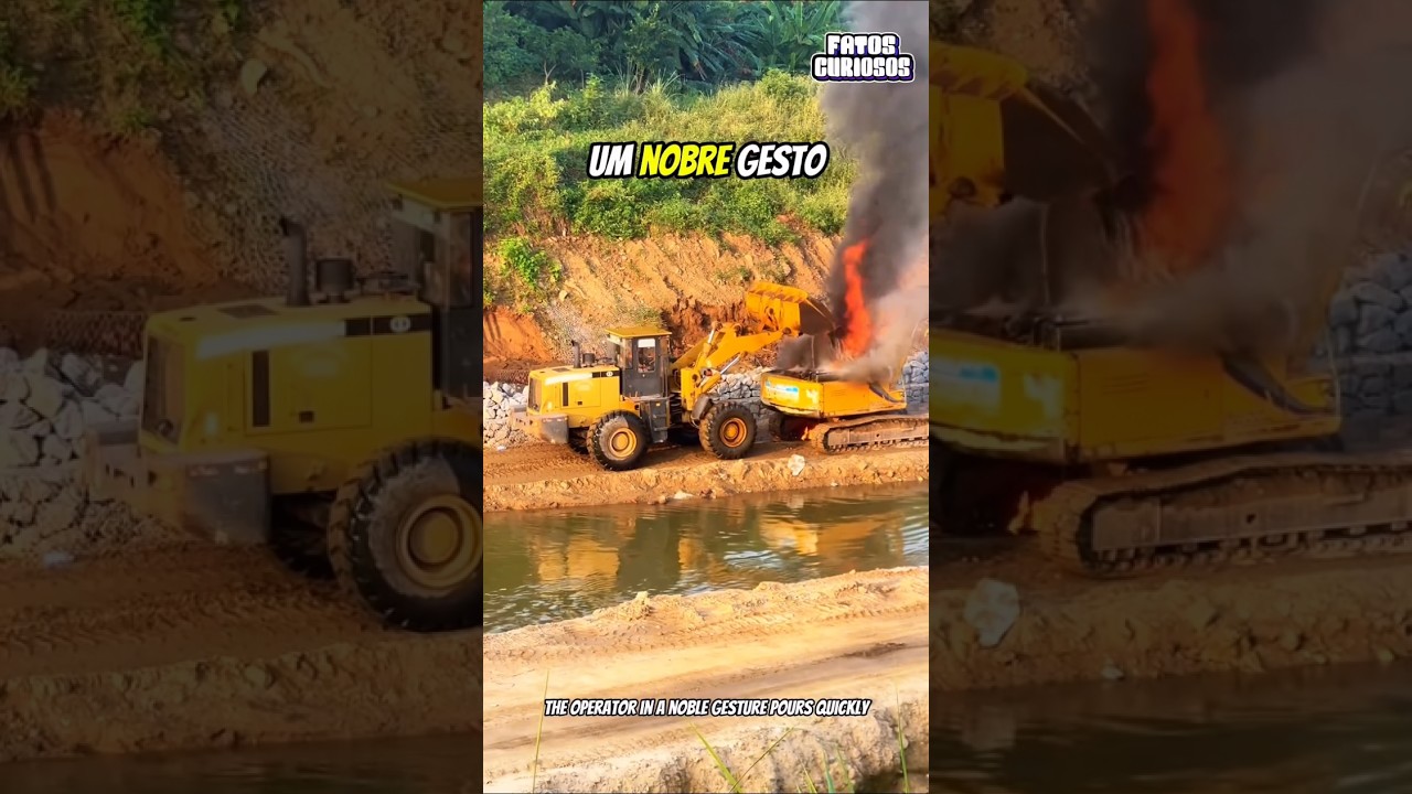 O NOBRE ATO DE HEROÍSMO DESSE OPERADOR EVITOU UM ENORME PREJUÍZO PARA O SEU AMIGO