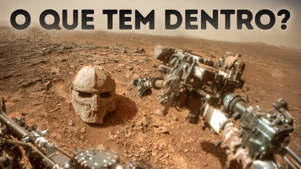 A NASA encontrou algo em Marte que se parece exatamente com um capacete