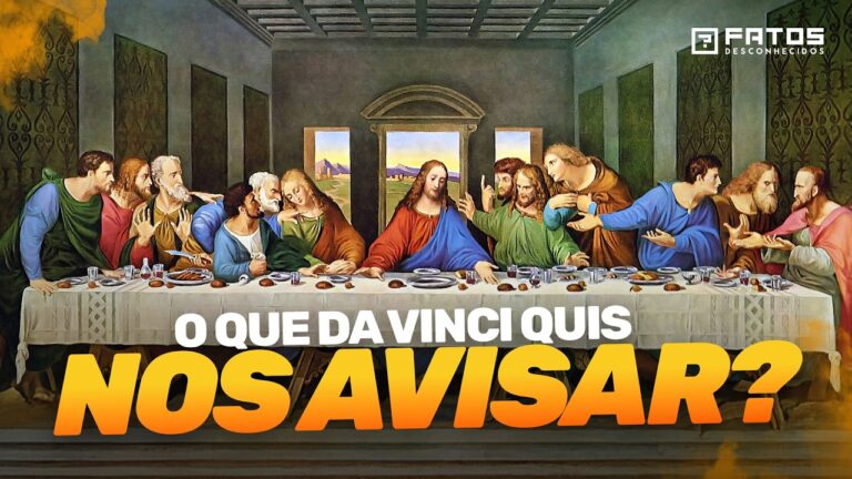 A Pintura da ÚLTIMA CEIA de DA VINCI esconde um SEGREDO Aterrorizante...