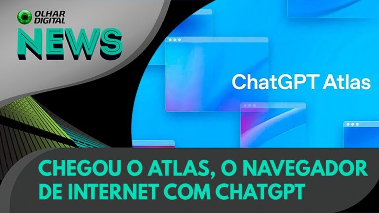 Ao vivo | Chegou o Atlas, o navegador de internet com ChatGPT | 21/10/2025