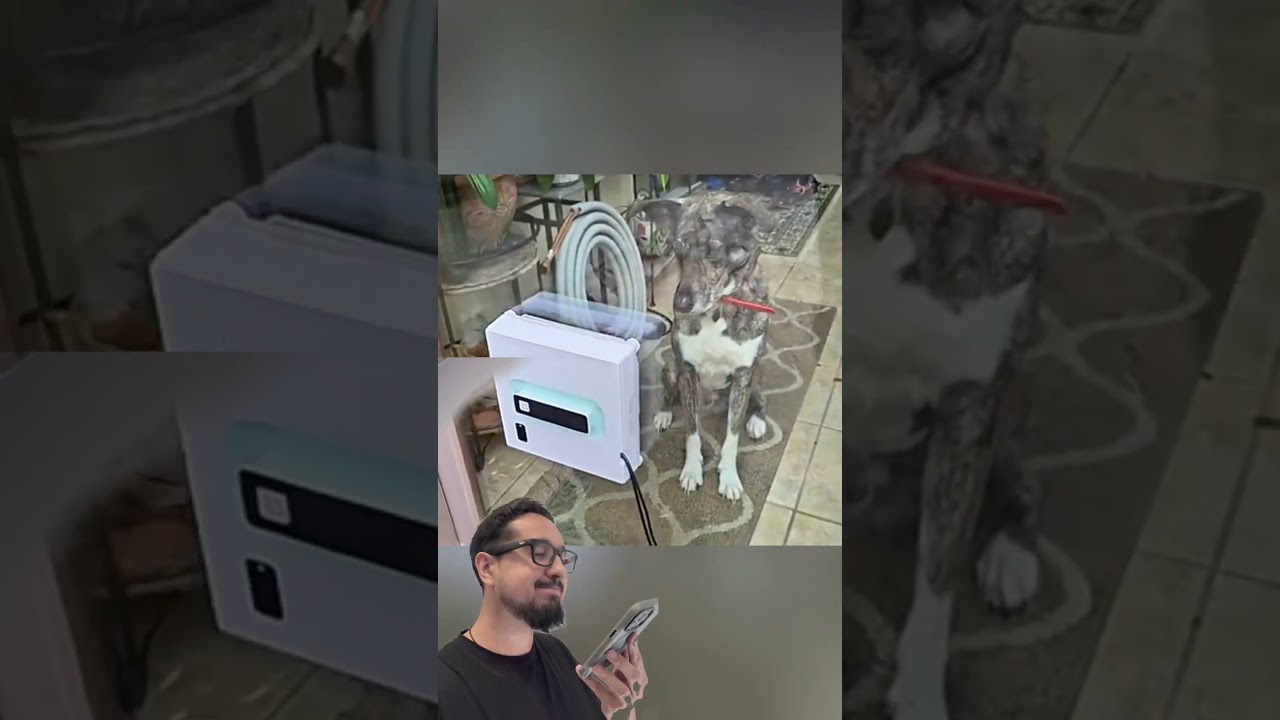 Cê não vai mais precisar lavar vidro com esse robô