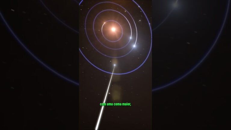 Cometa 3I/ATLAS se aproxima do Sol e segue sua viagem!