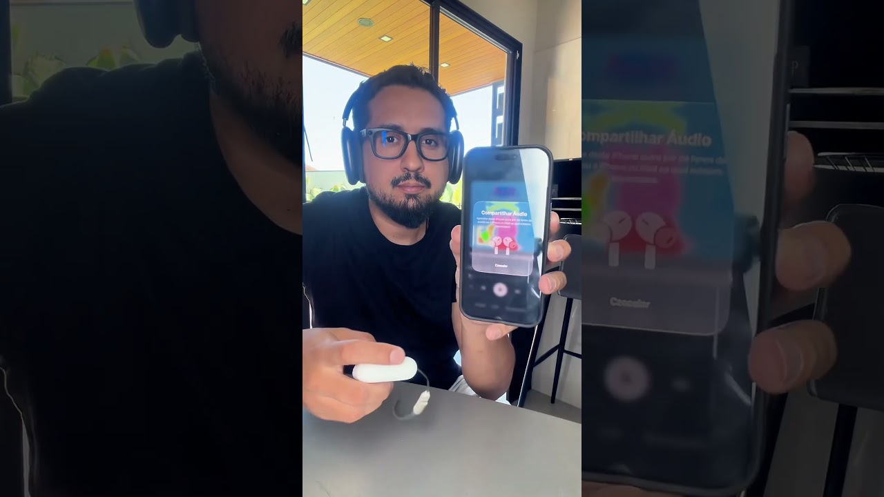 Como compartilhar som do seu iPhone