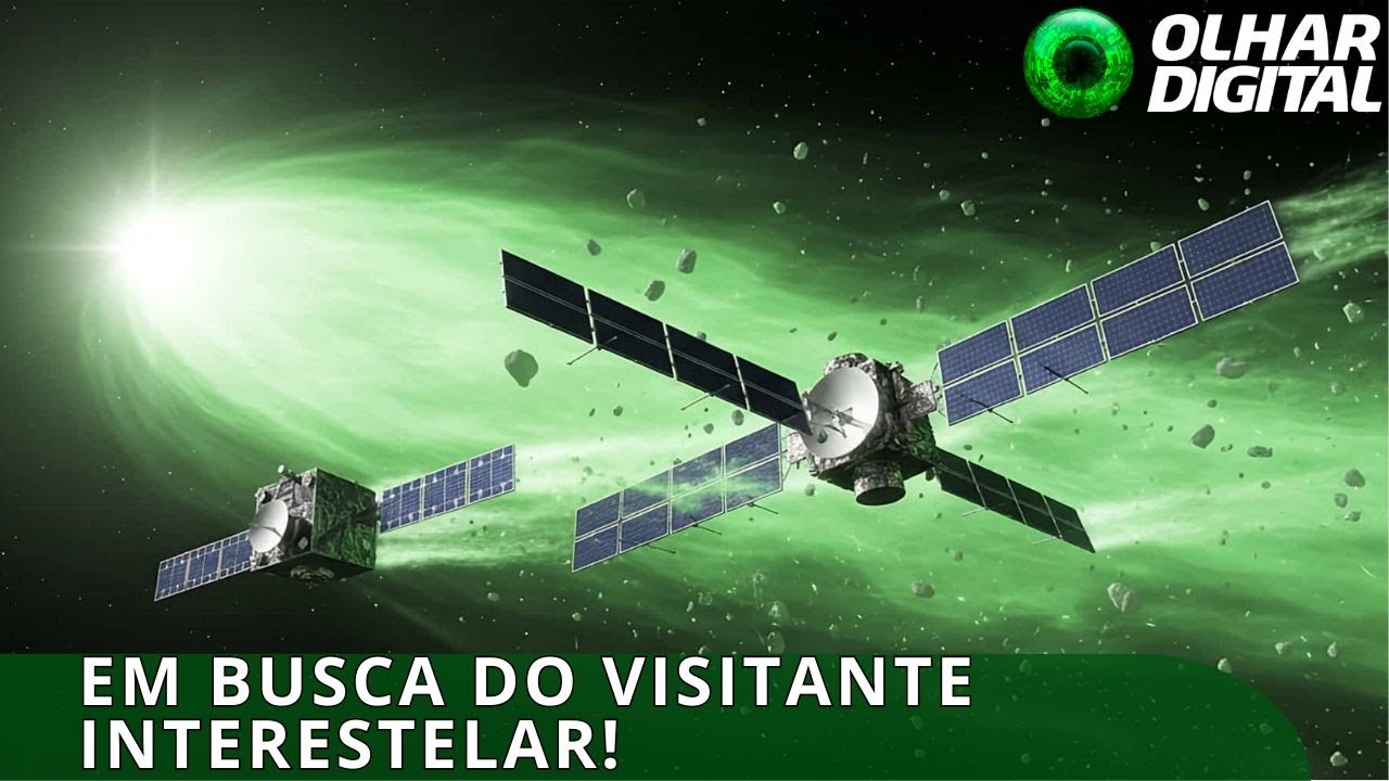 Duas espaçonaves “mergulham” na cauda de visitante interestelar!