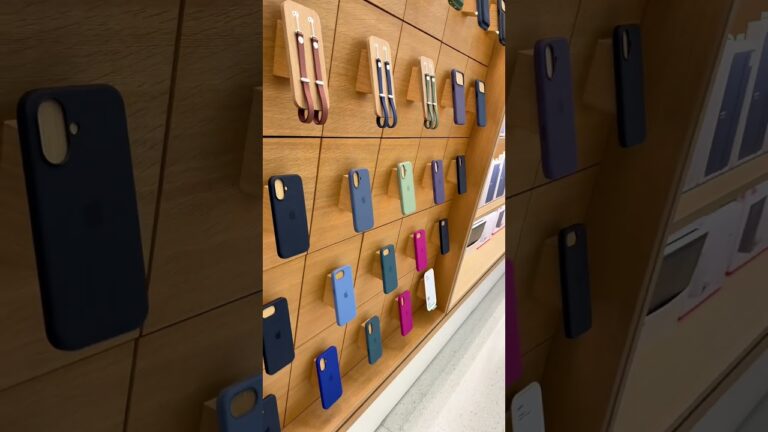 É por isso que a Apple store fica lotada?