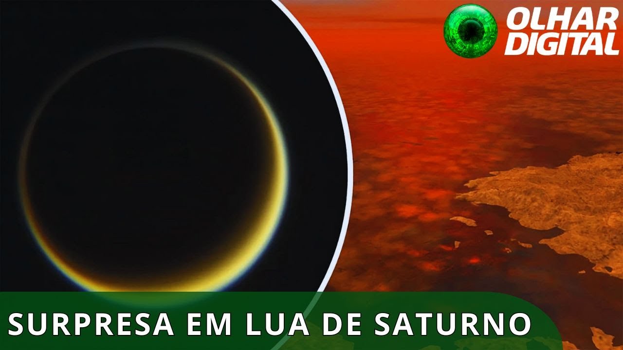 Lua de Saturno desrespeita lei da química e pode revolucionar a busca por vida fora da Terra