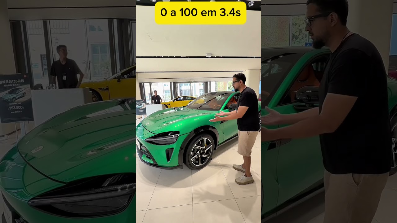 Essa Ferrari purosangue é um xiaomi yu7