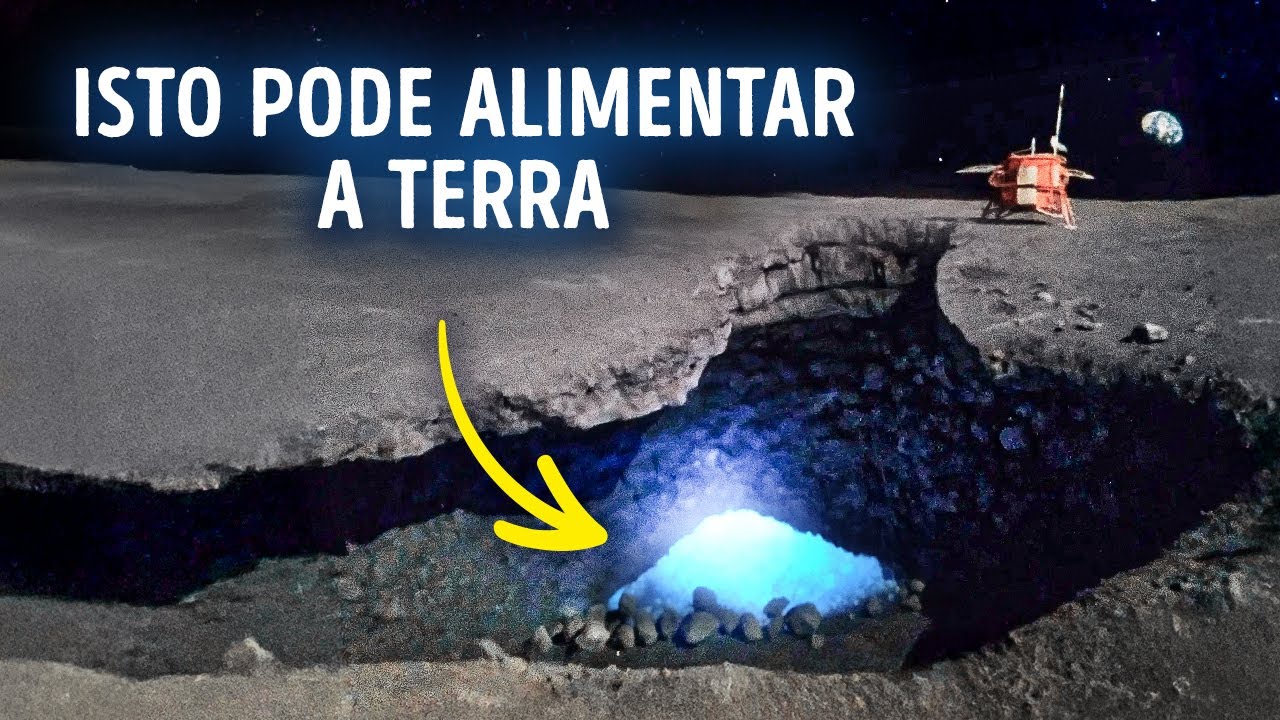 Estão construindo uma catapulta lunar para trazer energia para a Terra