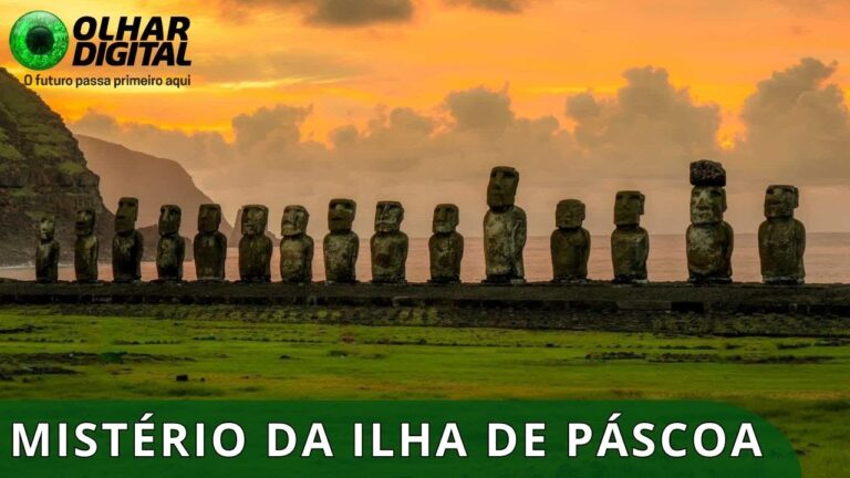 Estátuas da Ilha de Páscoa realmente ‘andavam’, confirma estudo