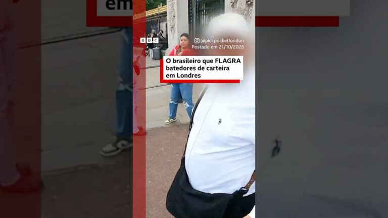 💸 'Atenção, pessoal, batedor de carteira'