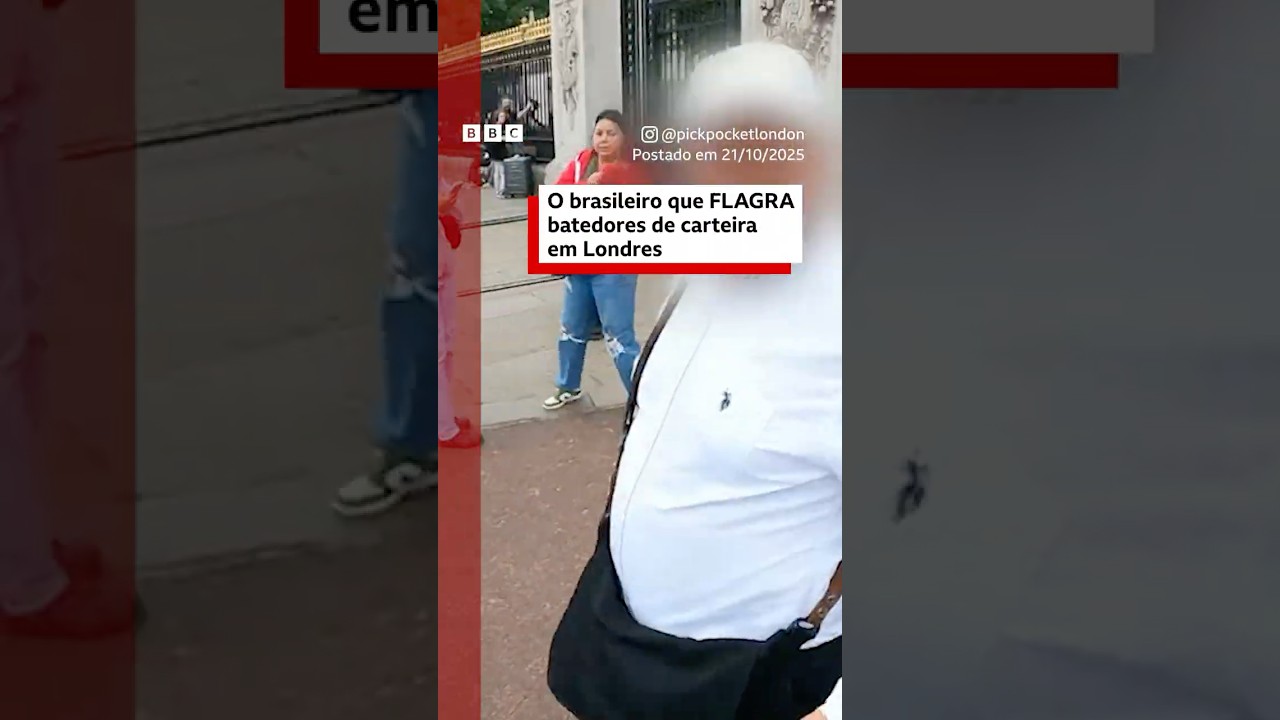 💸 'Atenção, pessoal, batedor de carteira'