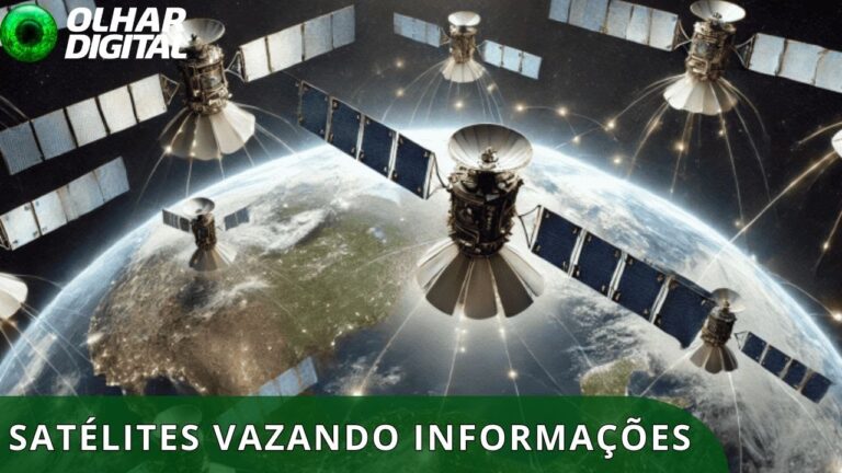 Fala AI: satélites estão 'vazando' dados confidenciais pelo mundo