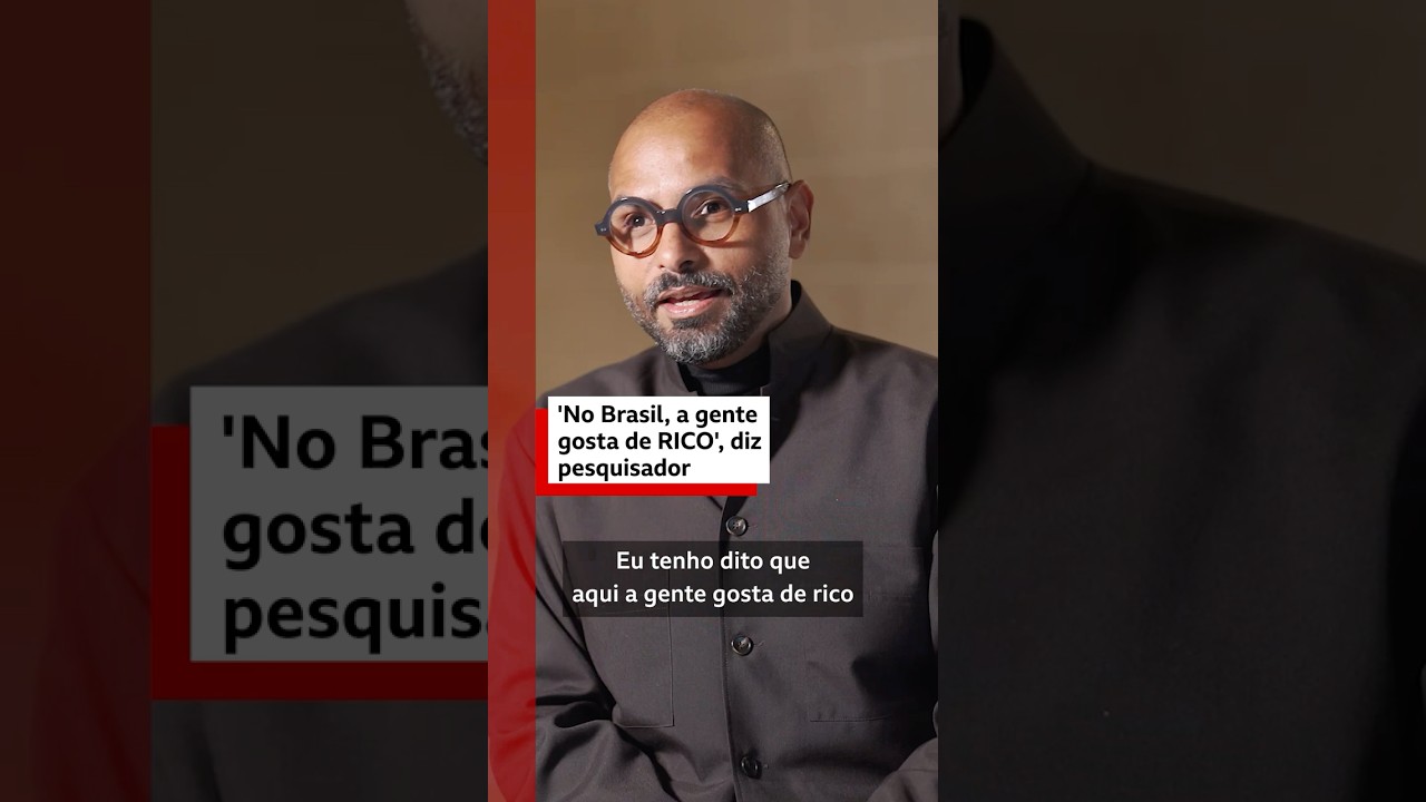 "Aqui [no Brasil] a gente gosta de rico", diz pesquisador Michel Alcoforado 🇧🇷🗣️