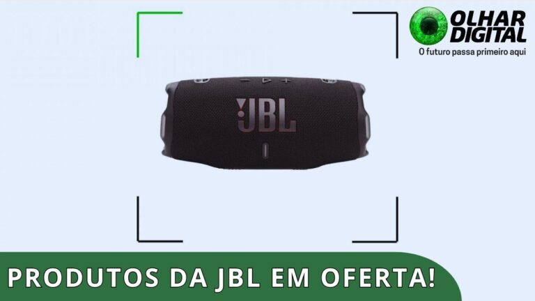 JBL: caixas de som e fones de ouvido com descontos especiais