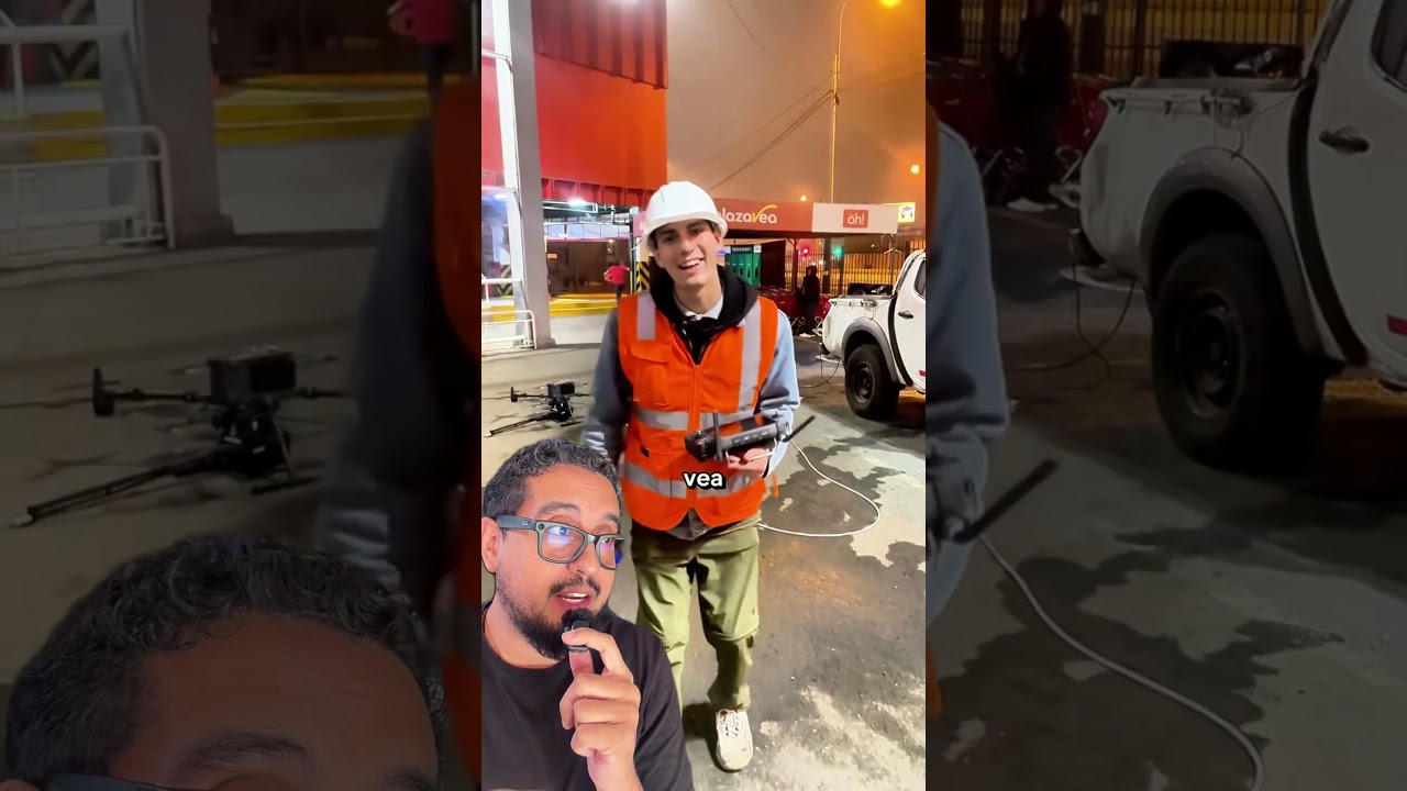 Lavar fachadas de prédios com Drones é genial