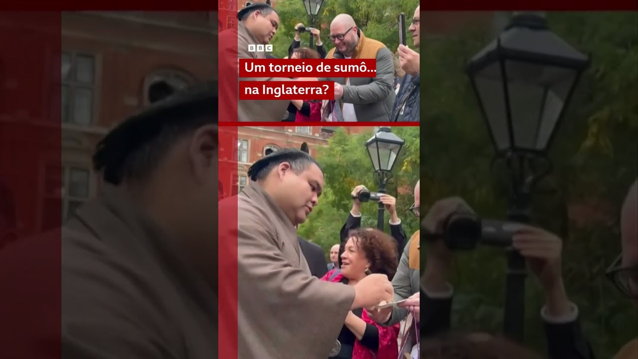 Londres sedia torneio de sumô pela primeira vez em 34 anos