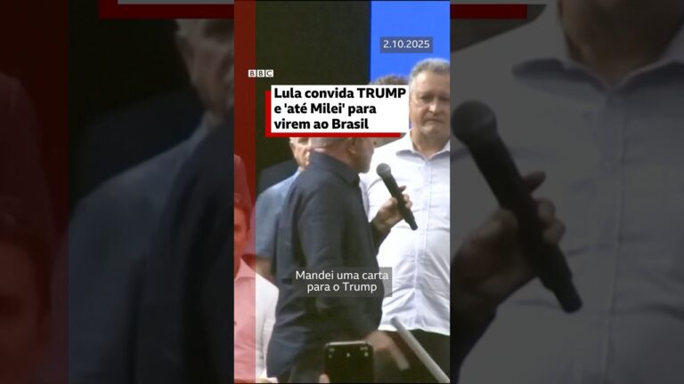 Lula diz que convidou Trump, Xi Jinping e 'até Milei' para COP30 no Pará