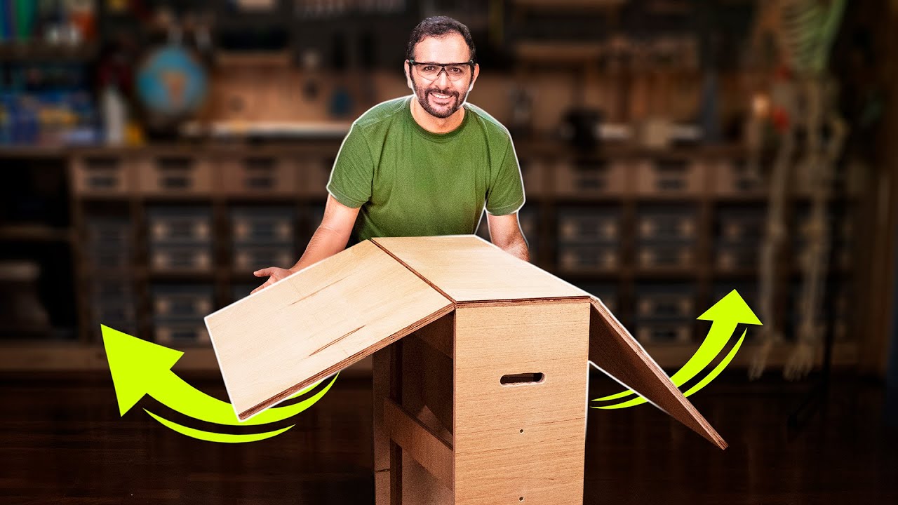 MESA DOBRÁVEL 4 em 1: compacta, prática e fácil! #ManualMaker