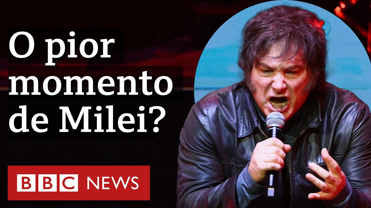 Milei em crise: escândalos de corrupção e dólar pressionam argentino