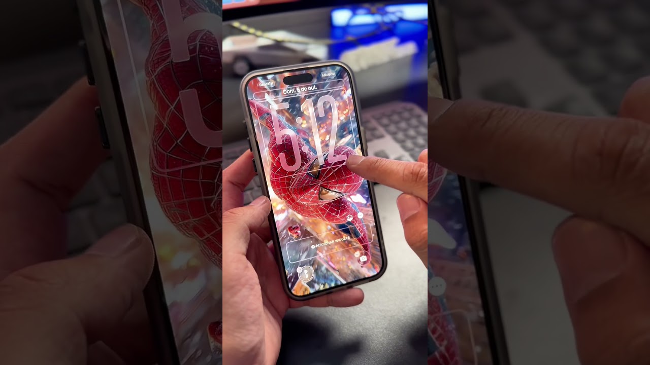 Novo sistema de papel de parede no iPhone iOS 26 está incrível