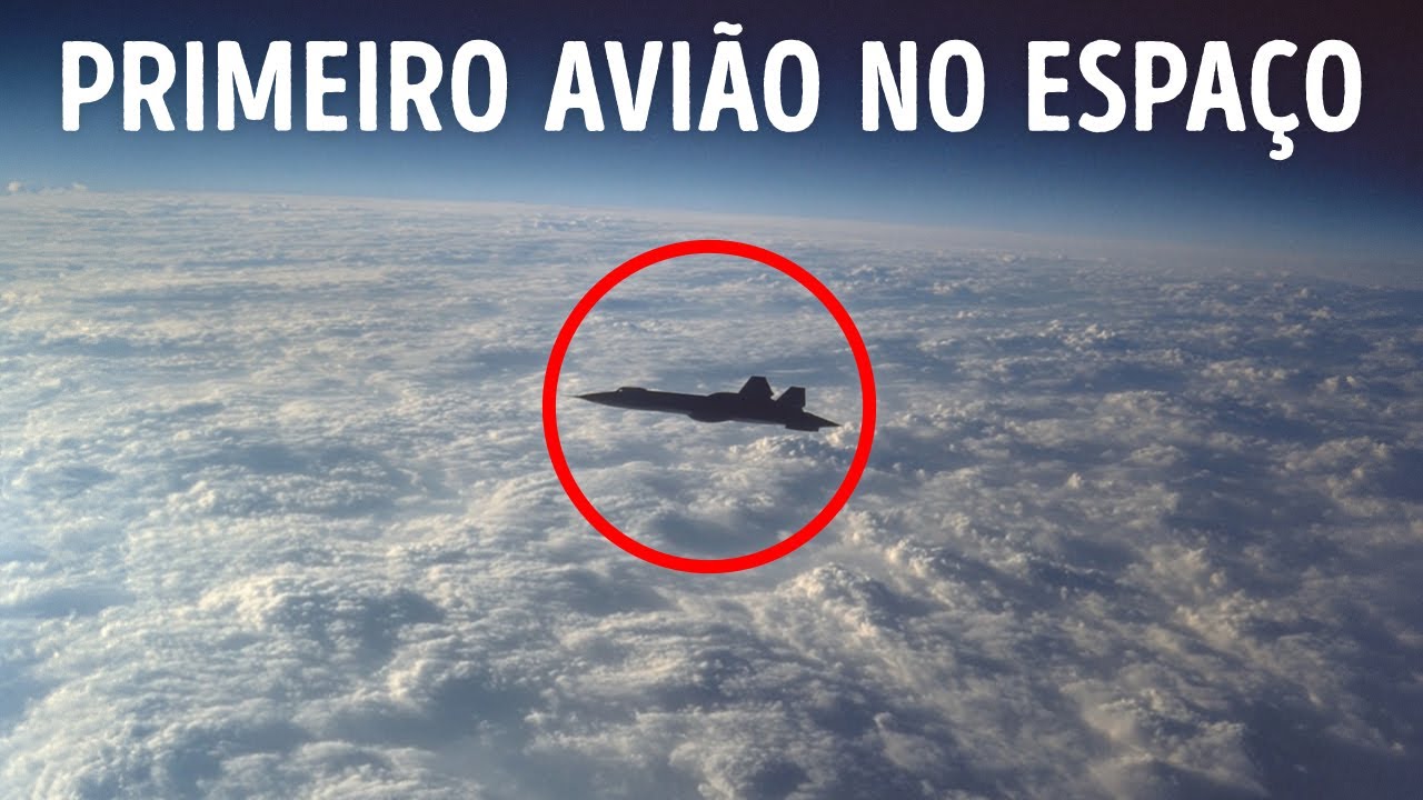 O avião que voou acidentalmente para o espaço