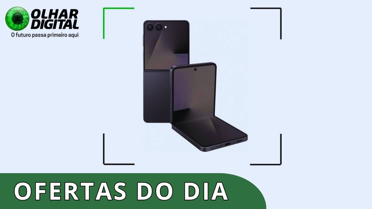 Ofertas do dia: smartphone dobrável Samsung, carregador Anker e mais!
