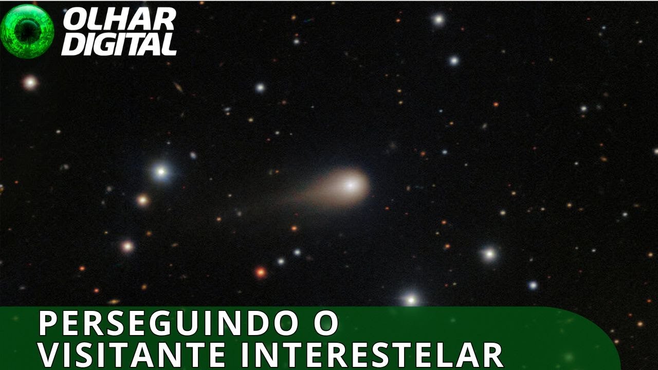 Olhar Espacial: pegando carona na cauda do cometa interestelar!
