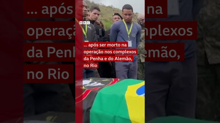 Policial do BOPE morto em operação é enterrado no Rio de Janeiro