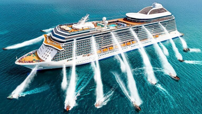 Quando PIRATAS ATACAM um NAVIO DE CRUZEIRO DE LUXO, É Assim que Eles se Defendem