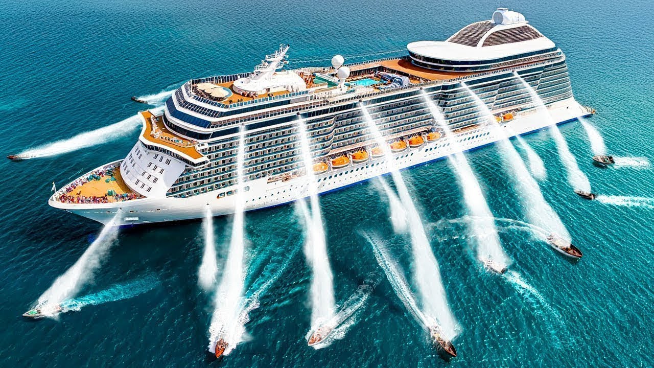 Quando PIRATAS ATACAM um NAVIO DE CRUZEIRO DE LUXO, É Assim que Eles se Defendem