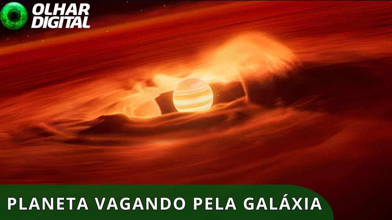 Planeta “engorda” bilhões de toneladas por segundo enquanto vaga sozinho pelo espaço
