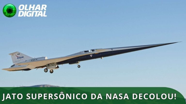 Jato supersônico X-59 da NASA completa primeiro voo histórico nos EUA; veja vídeo