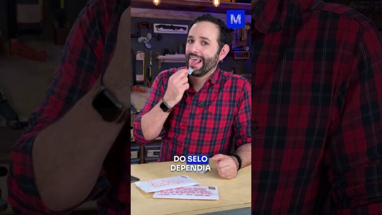 Uma BALANÇA ANTIGA para CARTAS!