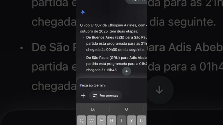 Veja como a gemini pode te ajudar na sua próxima viagem