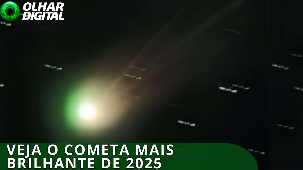 Veja o cometa mais brilhante de 2025