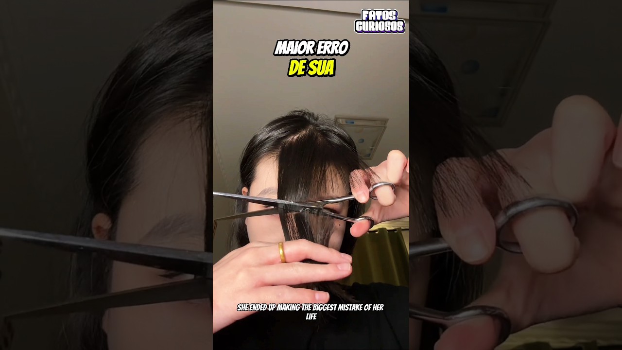 ✂️ Ela Cortou o Próprio Cabelo Antes do Encontro e Foi Assim que Ficou 😭