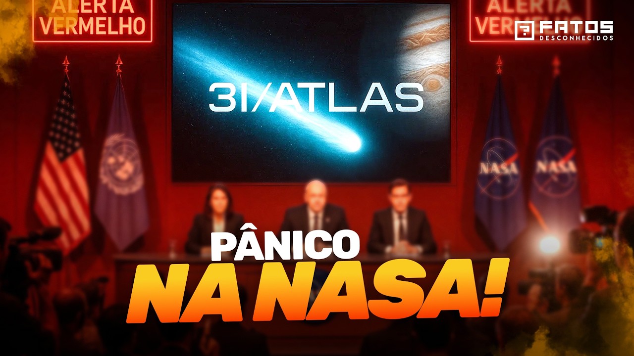 3I/ATLAS acaba de acionar os freios... NASA confirma manobra artificial!